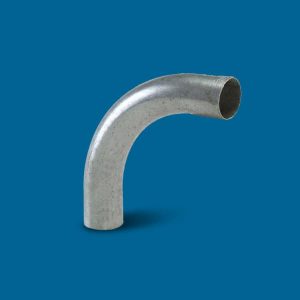 Pocinkano jekleno koleno 90° Ø 60 mm, debelina stene 1.2mm