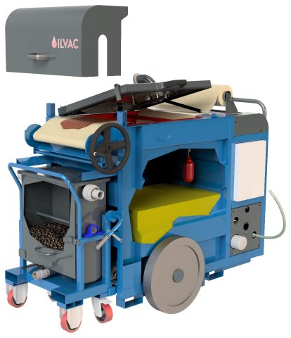 Sesalnik za sesanje in čiščen je CNC strojev OILVAC500