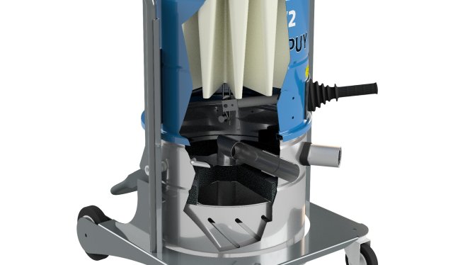 Industrijski profesionalni sesalnik W2 MDI ACD. 230V, 2x 1,1 by-pass, inertno olje - slika 2