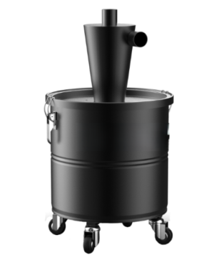 Industrijski ciklonski separator na kolesih, 45 L