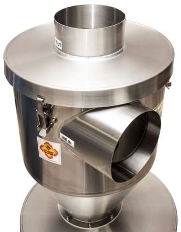 Ciklonski Atex separator, nerjaveče jeklo, 100L, 100 mm - slika 4