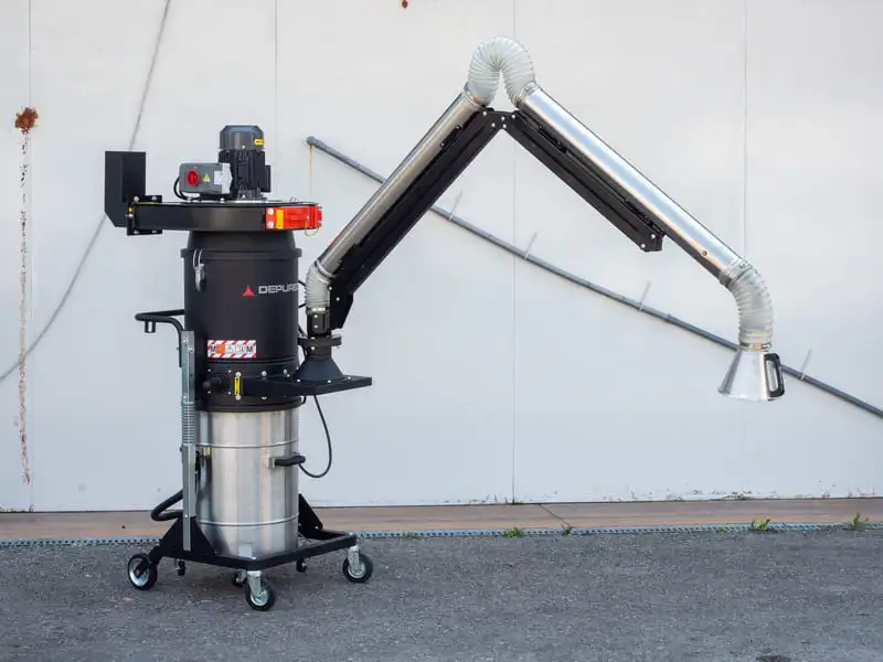 Odsesovalna mobilna filtrirna naprava DF22 DEX Atex+roka 3m - slika 4